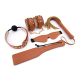 'OH' Vegan leather BDSM kit