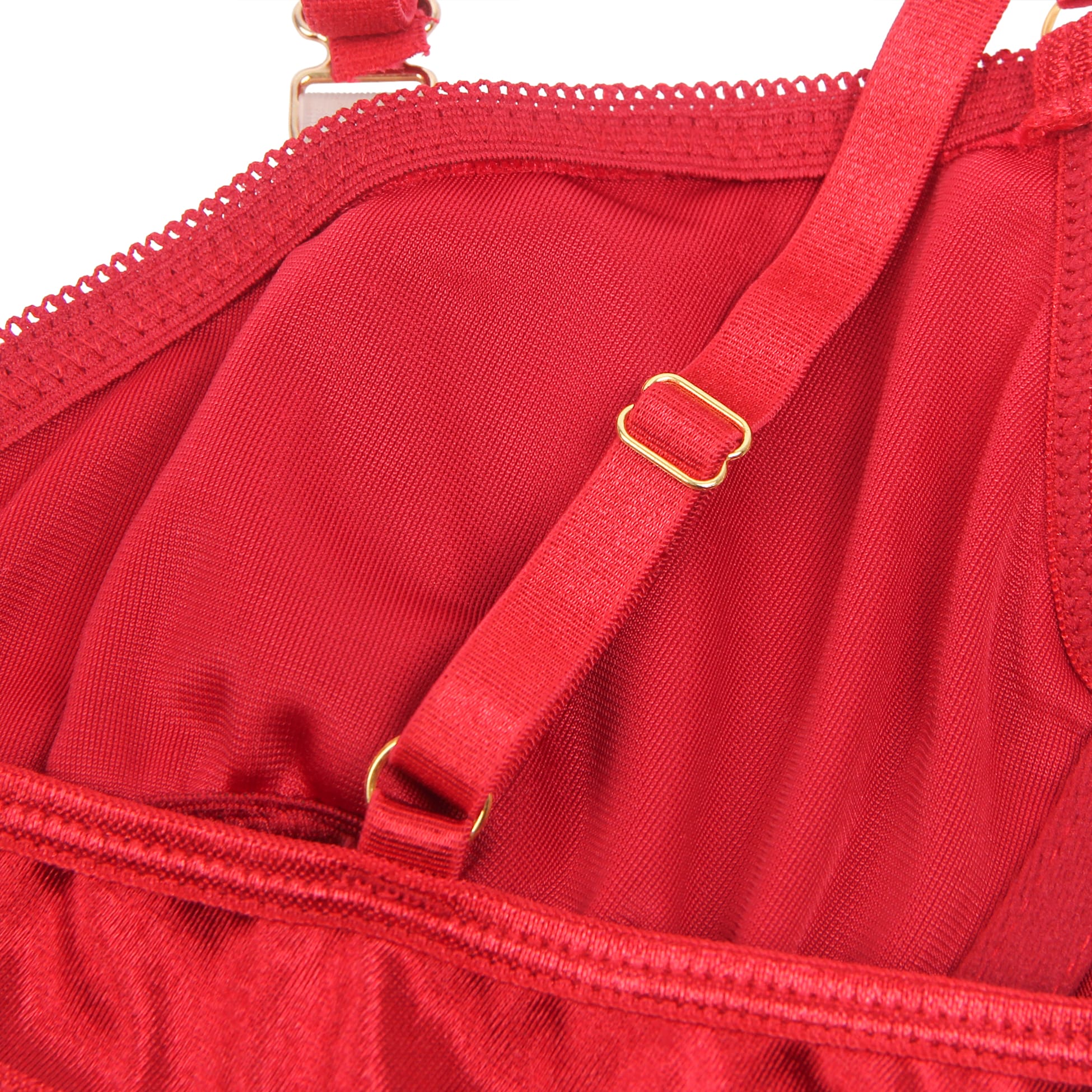 I Hope So Halter Bra set in Red