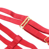 I Hope So Halter Bra set in Red